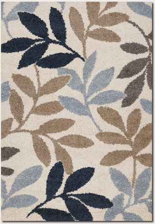 Name:Moonwalk Lunar Garden 3242/0003 Dark Blue Rug, Item id:1710_32420003 (Medium Image)