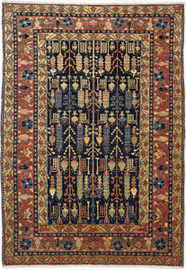 Chobi Peshawar 3350/0004 Stone Wash Denim Rug Thumbnail Image