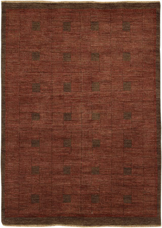 Name:Chobi Woven Link 3397/0335 Bordeaux Rug, Item id:1710_33970335 (Medium Image)