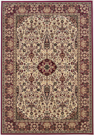 Name:Everest Ardebil 3760/6004 Ivory/Red Rug, Item id:1710_37606004 (Medium Image)
