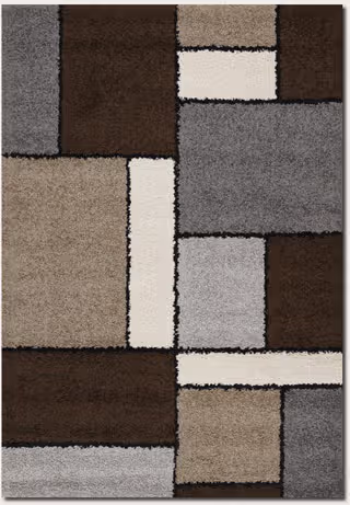 Name:Moonwalk Stonewall 4040/0002 Chocolate Rug, Item id:1710_40400002 (Medium Image)