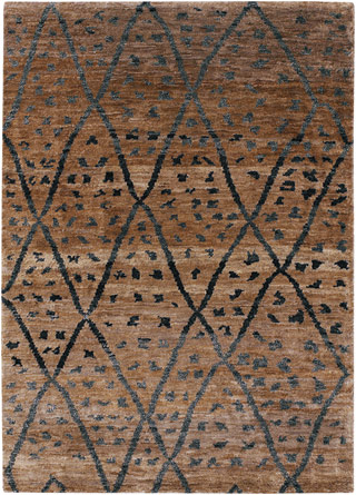 Name:Organique Hopi Trails 4547/0200 Straw/Black Rug, Item id:1710_45470200 (Medium Image)