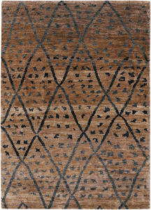 Organique Hopi Trails 4547/0200 Straw/Black Rug Thumbnail Image
