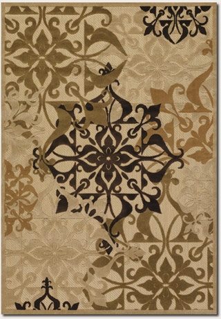 Name:Urbane Gatesby 5714/0134 Sand/Ivory Rug, Item id:1710_57140134 (Medium Image)