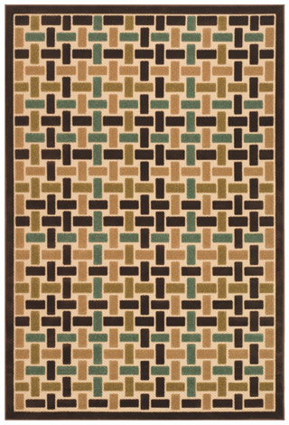 Name:Urbane City Blocks 5748/0148 Sand/Brown Rug, Item id:1710_57480148 (Medium Image)