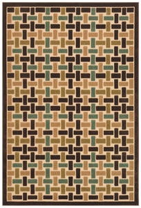 Urbane City Blocks 5748/0148 Sand/Brown Rug Thumbnail Image