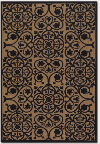 Name:Urbane Lafayette 5781/0010 Tan/Charcoal Rug, Item id:1710_57810010 (Medium Image)