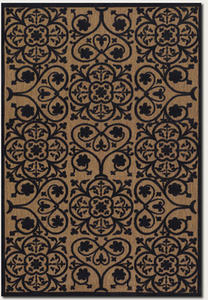 Urbane Lafayette 5781/0010 Tan/Charcoal Rug Thumbnail Image