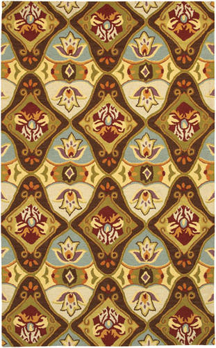 Name:Applique Tulip Bell 6072/0167 Multi Rug, Item id:1710_60720167 (Medium Image)