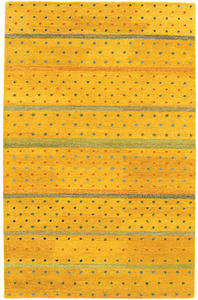 Oasis Rainbow 6648/0028 Gold Burst Rug Thumbnail Image