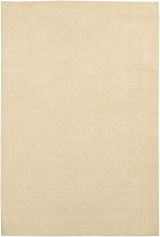 Name:Zen Garden Flourish 7325/1105 Ivory Shag Rug, Item id:1710_73251105 (Medium Image)