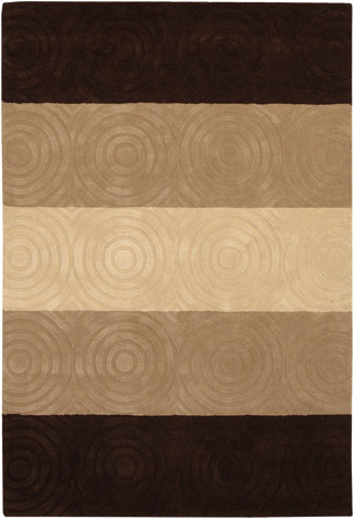 Name:Zen Garden Swirl 7335/1116 Beige/Multi Shag Rug, Item id:1710_73351116 (Medium Image)