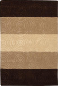 Zen Garden Swirl 7335/1116 Beige/Multi Shag Rug Thumbnail Image