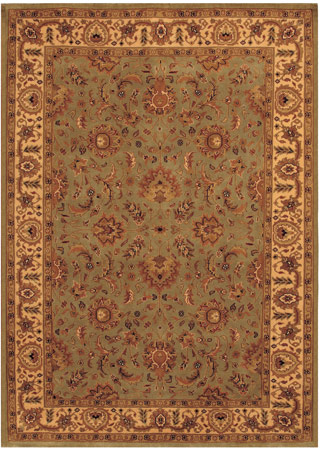 Name:Orissa Antiq Ispaghan 8001/1122 Sage/Camel Rug, Item id:1710_80011122 (Medium Image)