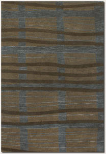 Kenya Harmattan 8205/6711 Blue/Brown Rug Thumbnail Image
