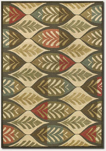Kenya Palmetto 8208/0749 Ivory/Multi Rug Thumbnail Image