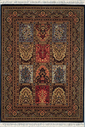 Name:Gem Antque Nain 8502/2213 Black Rug, Item id:1710_85022213 (Medium Image)