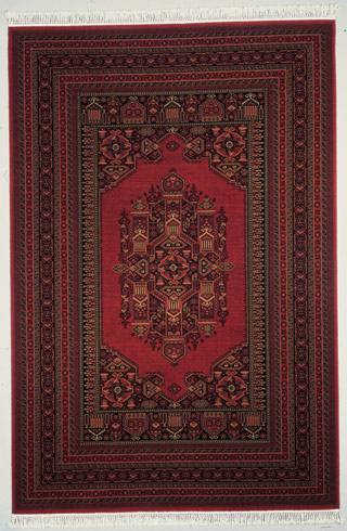 Name:Gem Multi Bd Afghan 8567/1872 Bordeaux Rug, Item id:1710_85671872 (Medium Image)