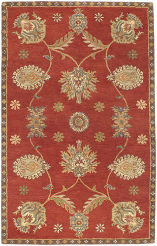 Name:Dynasty A/O Persian Vine 9103/0104 Red/Multi Rug, Item id:1710_91030104 (Medium Image)