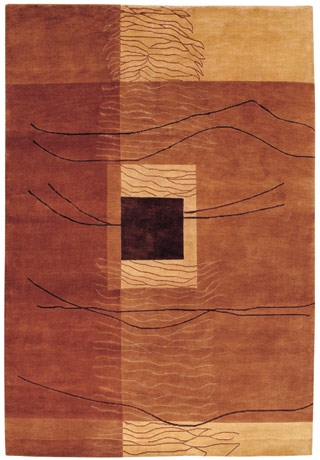 Name:Pokhara Grotto 9377/0743 Burnish Earthton Tibetan Rug, Item id:1710_93770743 (Medium Image)