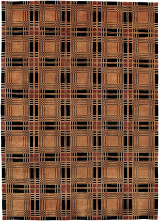 Name:Pokhara Frame Works 9580/2059 Bronze Tibetan Rug, Item id:1710_95802059 (Medium Image)