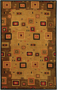 Pokhara Timberlake 9926/1000 Multi/Earthtones Tibetan Rug Thumbnail Image