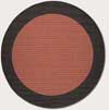 Checkered Field Terra-Cotta--Black