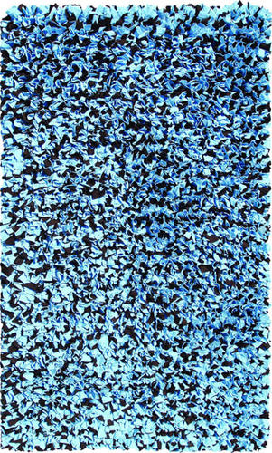 Name:Kids 02260 Shaggy Raggy Blue/Brown Rug, Item id:1810_02260 (Medium Image)