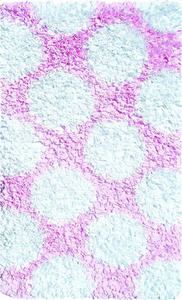 Kids 02262 Polkamania Pink/White Rug Thumbnail Image