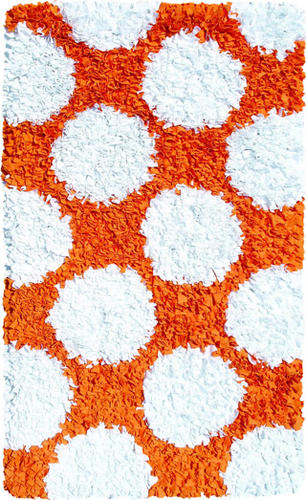 Name:Kids 02265 Polkamania Orange/White Rug, Item id:1810_02265 (Medium Image)