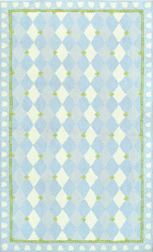 Name:Kids 11478 Harlequin Lt. Blue Rug, Item id:1810_11478 (Medium Image)