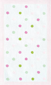 Kids 11764 Dots Pink Rug Thumbnail Image