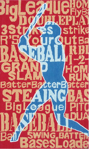 Name:Kids 11787 Batter Up! Rug, Item id:1810_11787 (Medium Image)