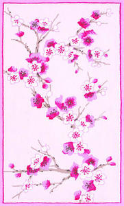 Kids 12303 Cherry Blossom Pink Rug Thumbnail Image