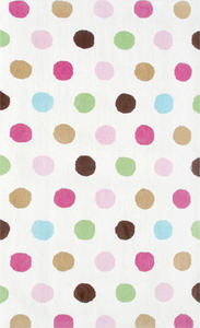 Kids 12375 Dottage White Rug Thumbnail Image