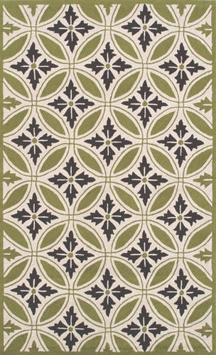 Name:Resort 25299 Florin Green Rug, Item id:1810_25299 (Medium Image)