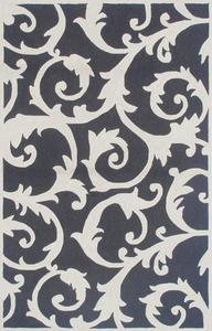 Resort 25348 Curacao Black Rug Thumbnail Image