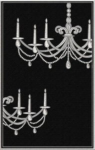 Ecconox 72216 Chandelier Black Rug Thumbnail Image