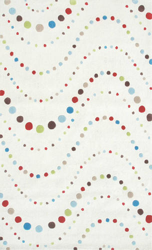 Name:Kids 74027 Dot Mania Cream Rug, Item id:1810_74027 (Medium Image)