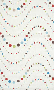 Kids 74027 Dot Mania Cream Rug Thumbnail Image