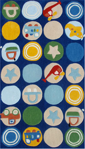 Name:Kids 74055 Zoom Rug, Item id:1810_74055 (Medium Image)
