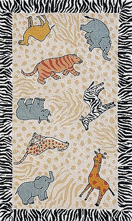 Name:Animal Safari Rug, Item id:18_11-366 (Medium Image)