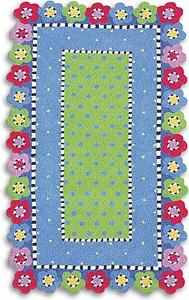 Name:Flower Dance Bright Rug, Item id:18_11-397 (Thumbnail Image)