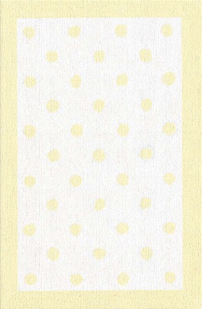 Name:Polka Dots Light Yellow Rug, Item id:18_11-417 (Medium Image)