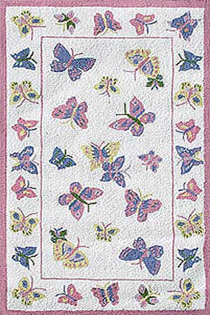 Name:Butterfly Kingdom Rug, Item id:18_11207 (Medium Image)