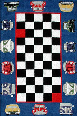 Name:Checkboard Chase Rug, Item id:18_11210 (Medium Image)