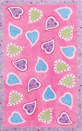 Name:Paisley Hearts Rug, Item id:18_12-209 (Medium Image)