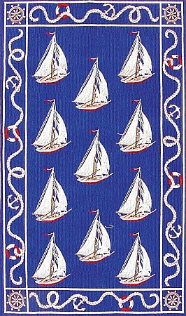 Name:Yacht Club Blue Rug, Item id:18_16-122 (Medium Image)