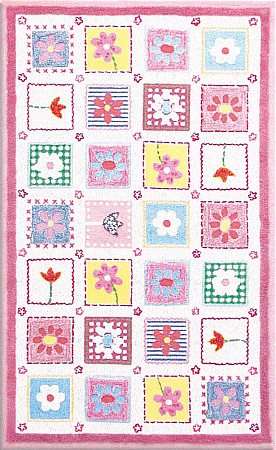 Name:Floral Quilt Rug, Item id:18_16-433 (Medium Image)