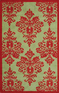 Name:Biscayne Green Red Rug, Item id:18_25130 (Thumbnail Image)